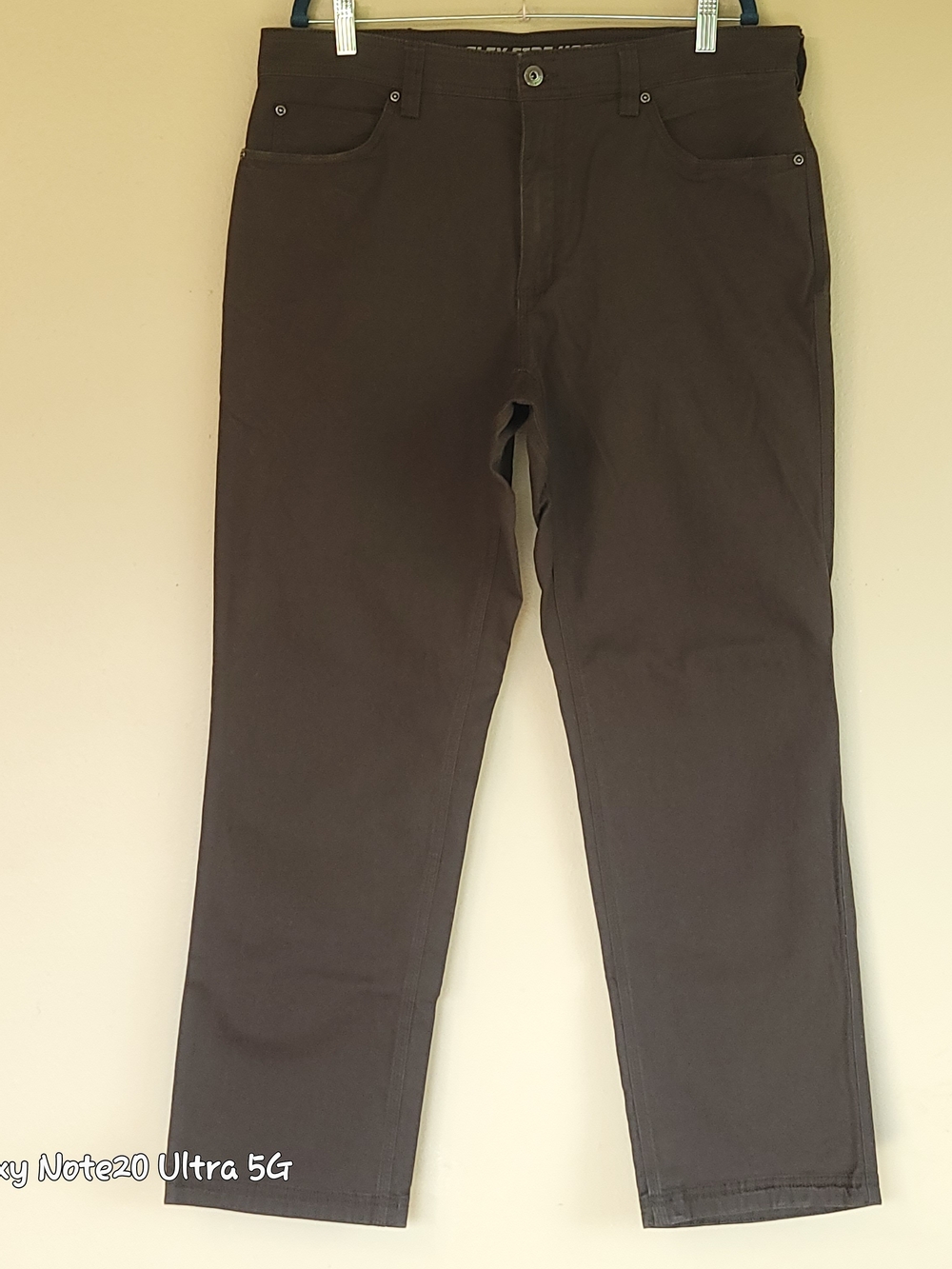 Duluth Trading Co. Men's DuluthFlex Fire Hose Standard Fit 5-Pocket Pants 36x32